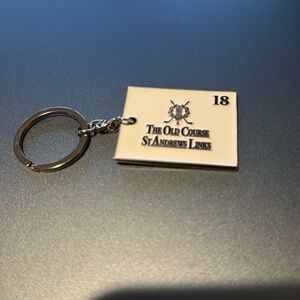 St Andrews Links Golf Keychain